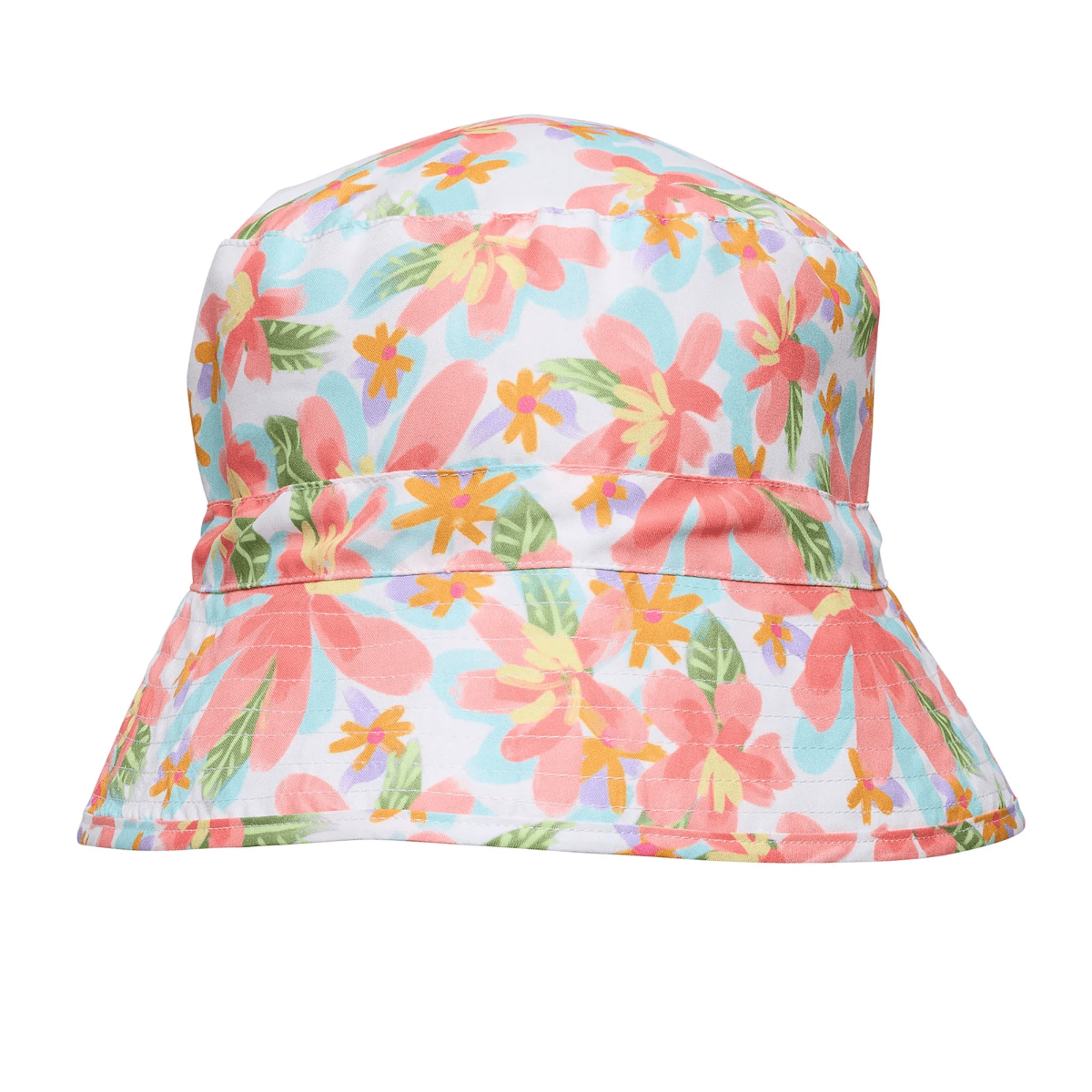 Snapper Rock - UV Bucket hat for girls - UPF50+ - Hawaiian Luau