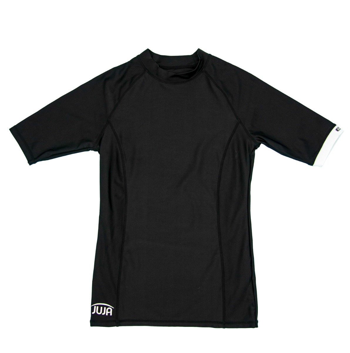 JUJA - UV Swim shirt with short sleeves for women - UPF50+ - Solid - Black