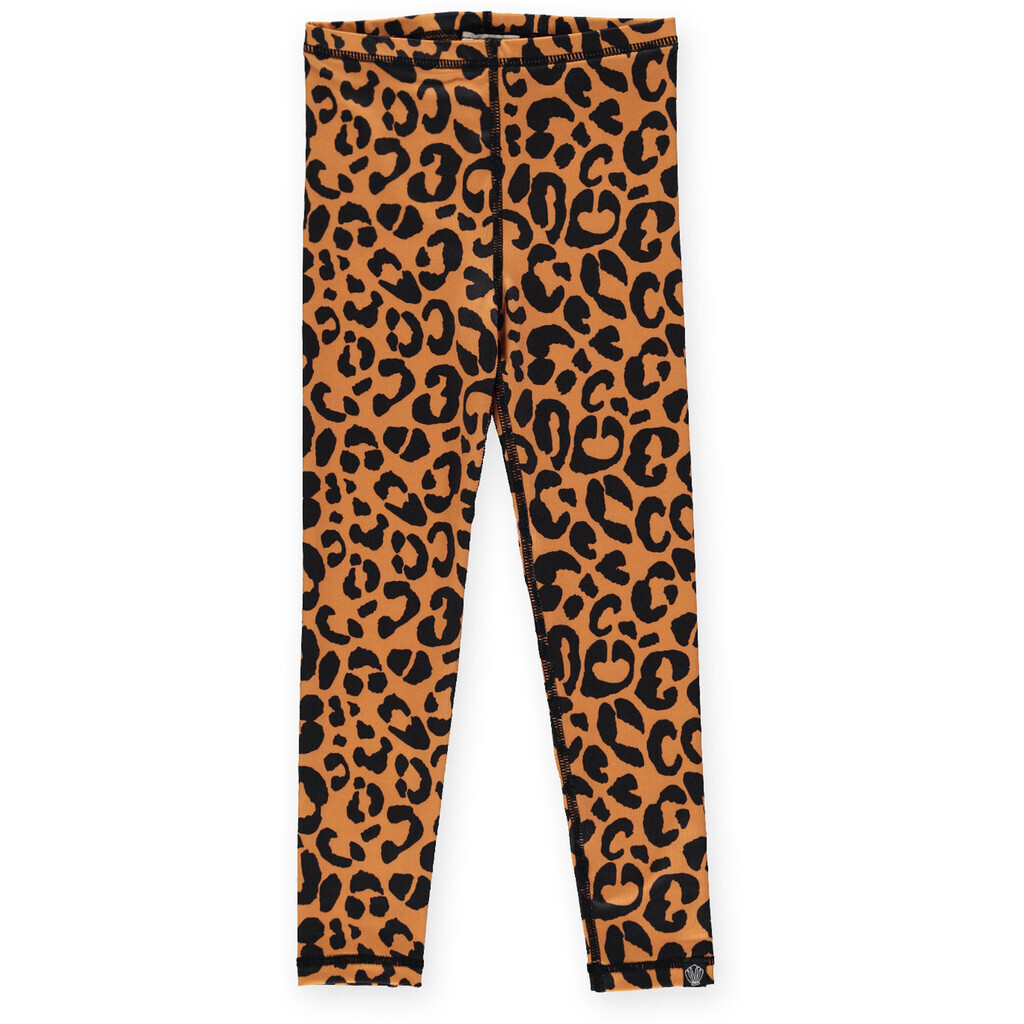 Beach & Bandits - UV Swim legging for girls - UPF50+ - Coco Leopard - Brown