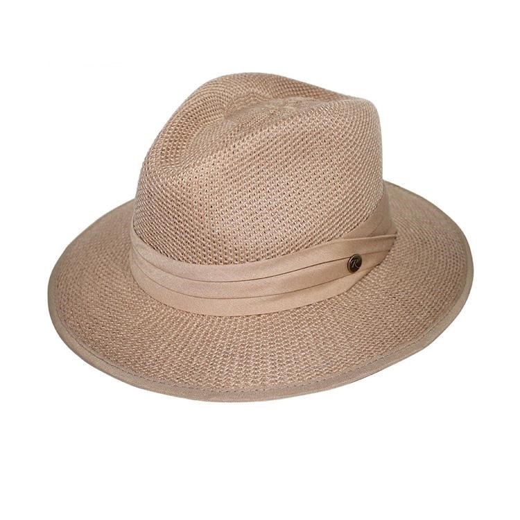 Rigon - UV Fedora hat for men - Mandalay - Beige