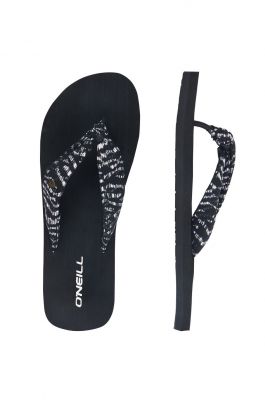 womens black flip flops uk