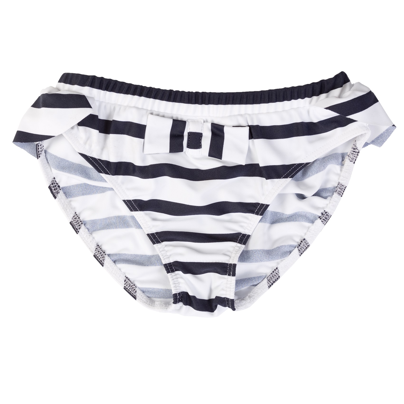 Petit UV Bikini bottom Striped in White and Navy | UV-Fashions