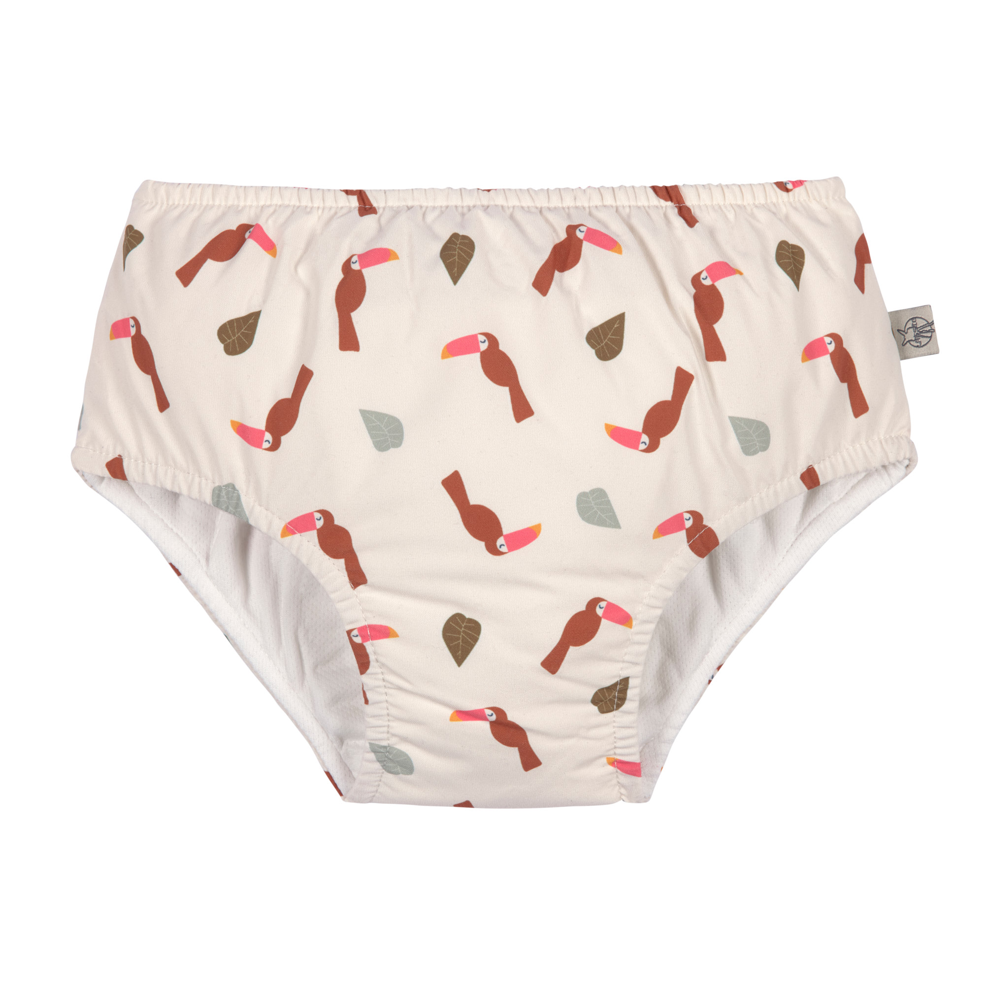 Lässig - Swim diaper for baby girls - Toucan - Offwhite | UV-Fashions