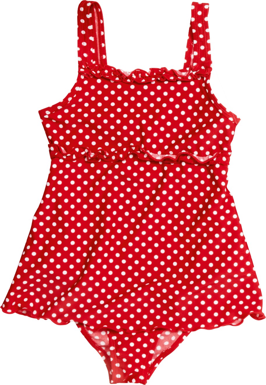 red polka dot skirt jumpsuit