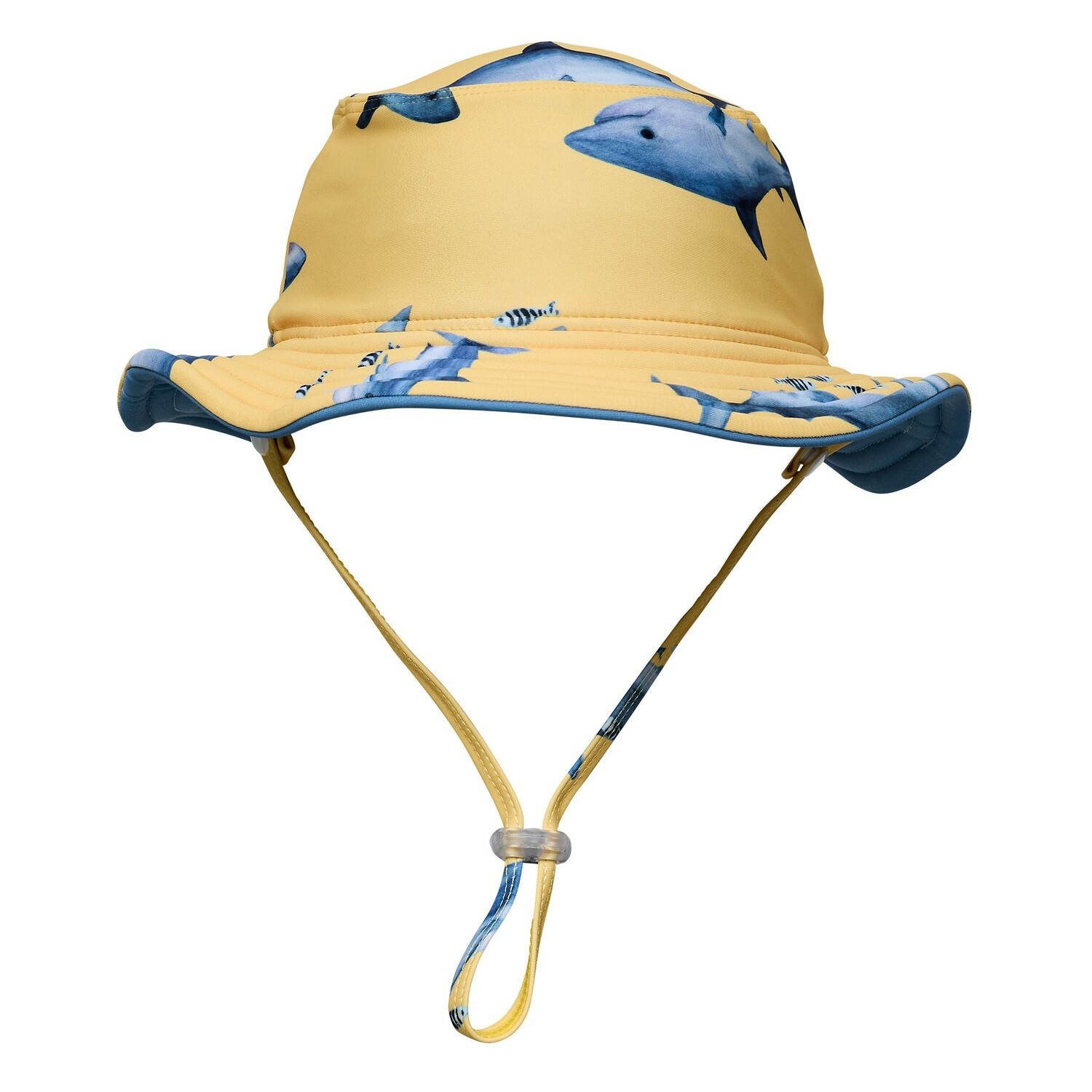 Blue and sales yellow bucket hat