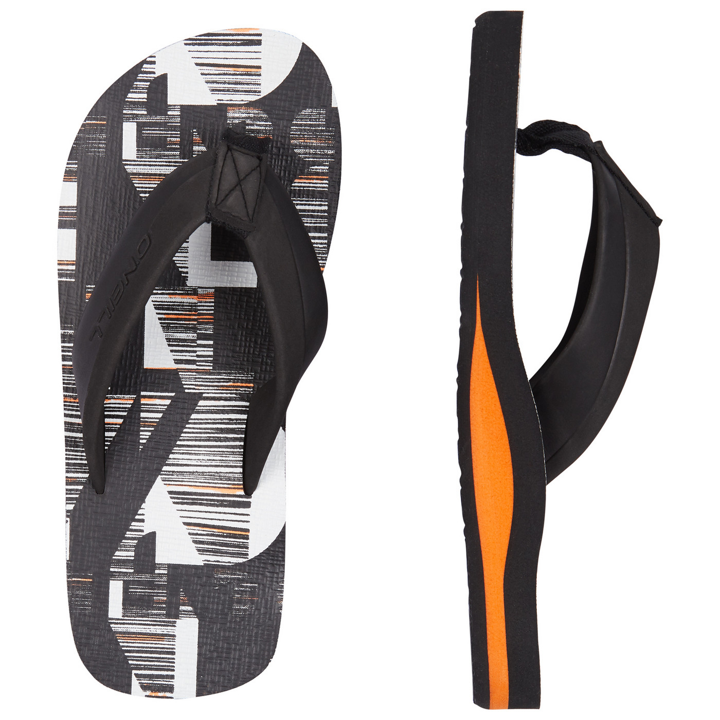 boys white flip flops
