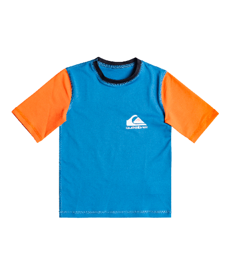 huis cultuur plotseling Quiksilver - UV Swimming shirt with short sleeves for boys - Heats omni -  Vallarta blue | UV-Fashions