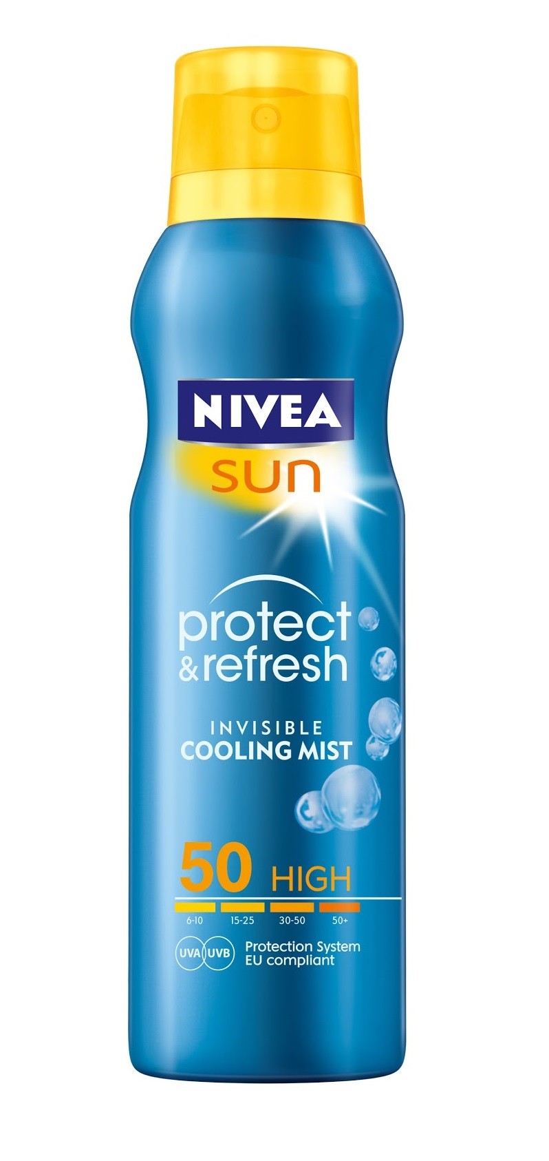 dief slijm Droogte Nivea UV sun spray Sun Protect & refresh SPF50+ | UV-Fashions