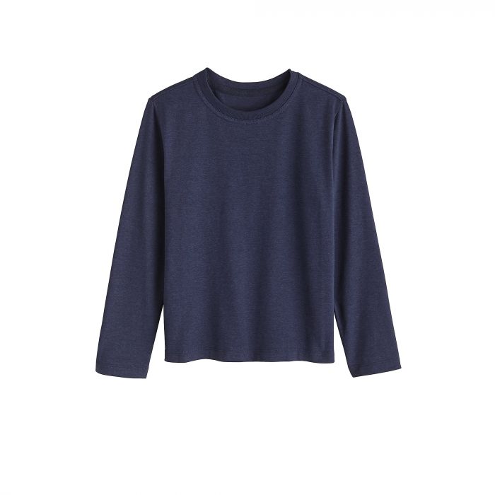Coolibar - UV Shirt for kids - Longsleeve - Coco Plum - Navy