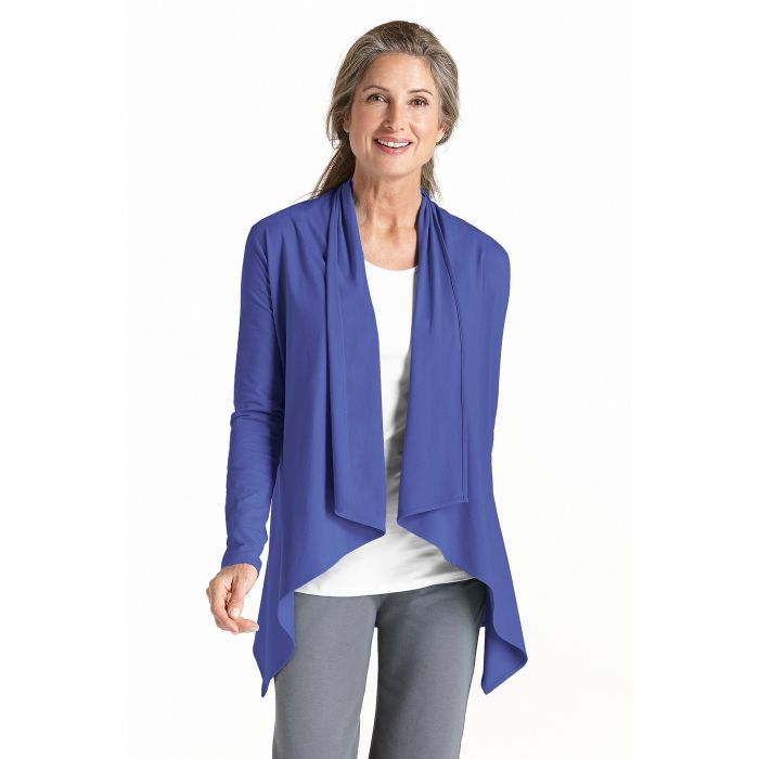 Coolibar - UV Sun Wrap - Empire Blue