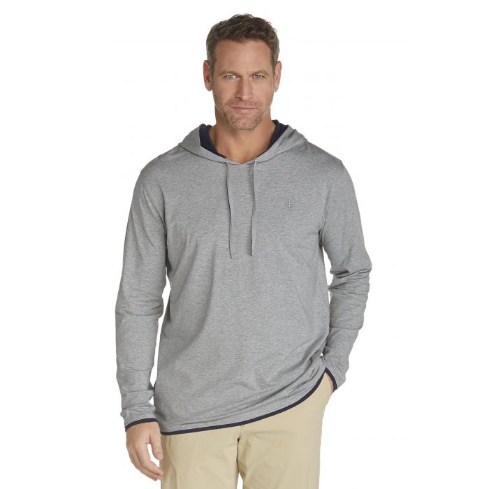 Coolibar - Cowl Neck Pullover - grey
