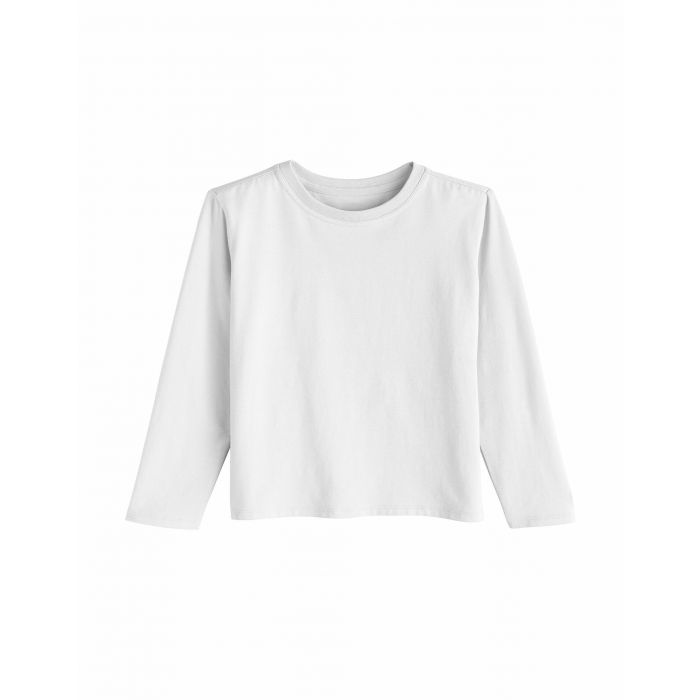 Coolibar - UV Shirt for toddlers - Longsleeve - Coco Plum - White