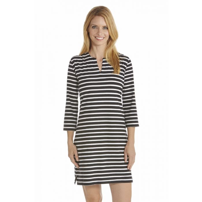 Coolibar - UV Tunic women - Black/White