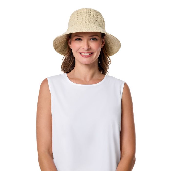 Coolibar - Marina Sun Hat- natural