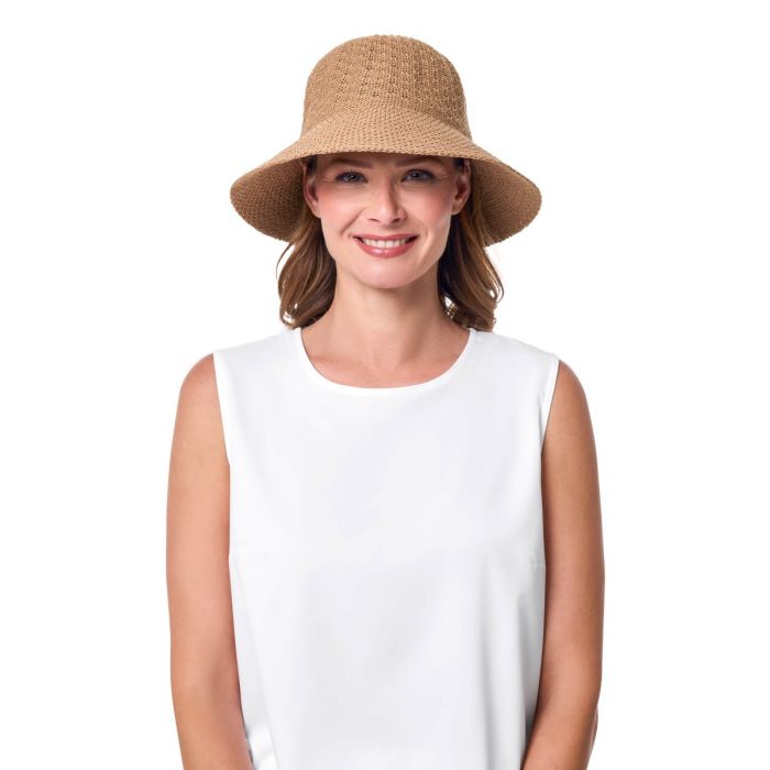 Coolibar - Marina Sun Hat- tan