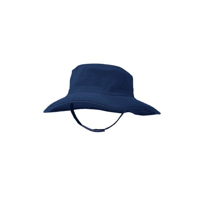 Coolibar - UV bucket hat for babies - Navy blue