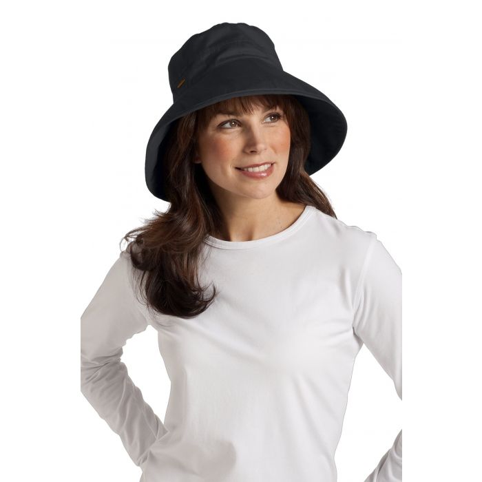 Coolibar - Everyday Cotton UV Hat - Black