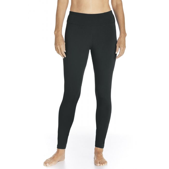 Coolibar - UV Swim tights women - Black