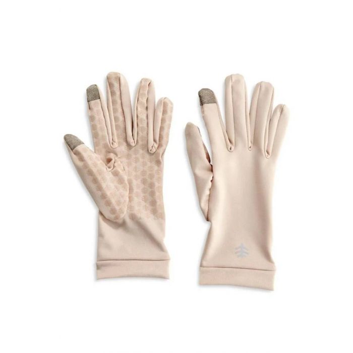 Coolibar - UV Gloves for adults - Gannett - Beige