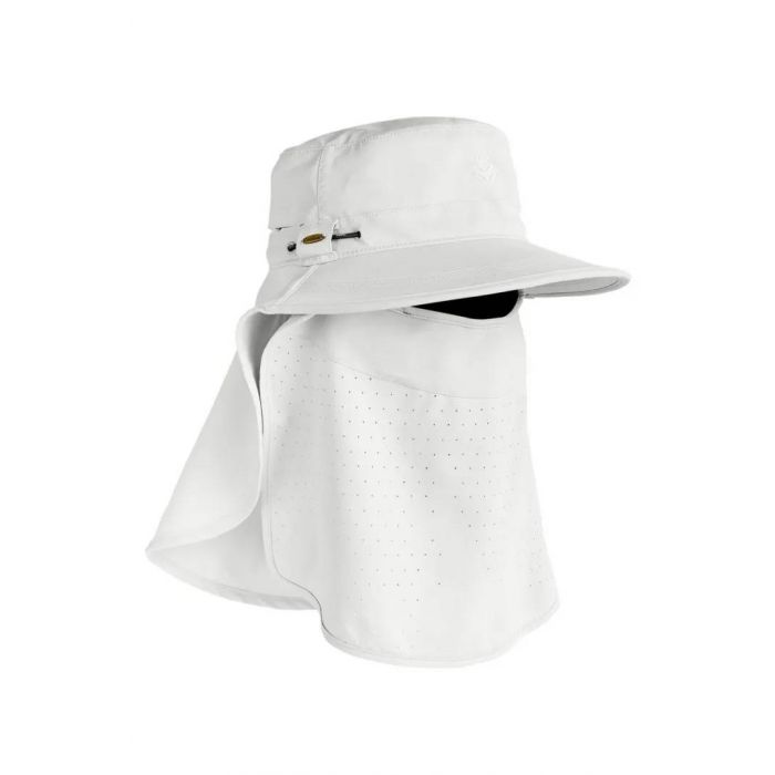 Coolibar - UV Ultra Sun Hat for children - Y- Stevie - White