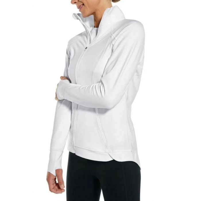 Coolibar - UV Jacket for women - Interval - Solid - White
