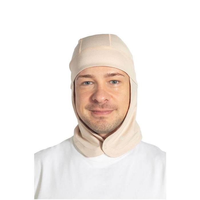 Coolibar - UV Drape Cap for adults - Prismatic - UPF50+ - Beige
