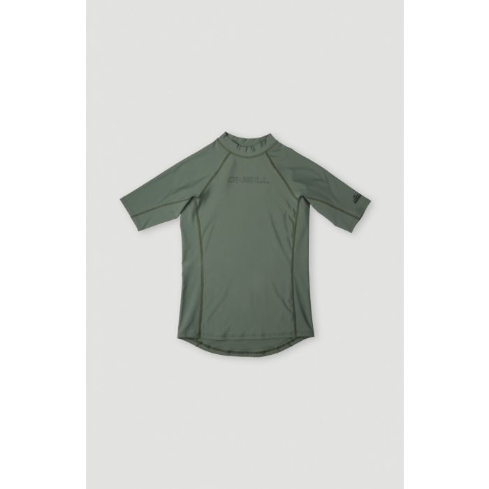 O'Neill - UV Swim shirt for girls with short sleeves - UPF50+ - Skins - Lily Pad