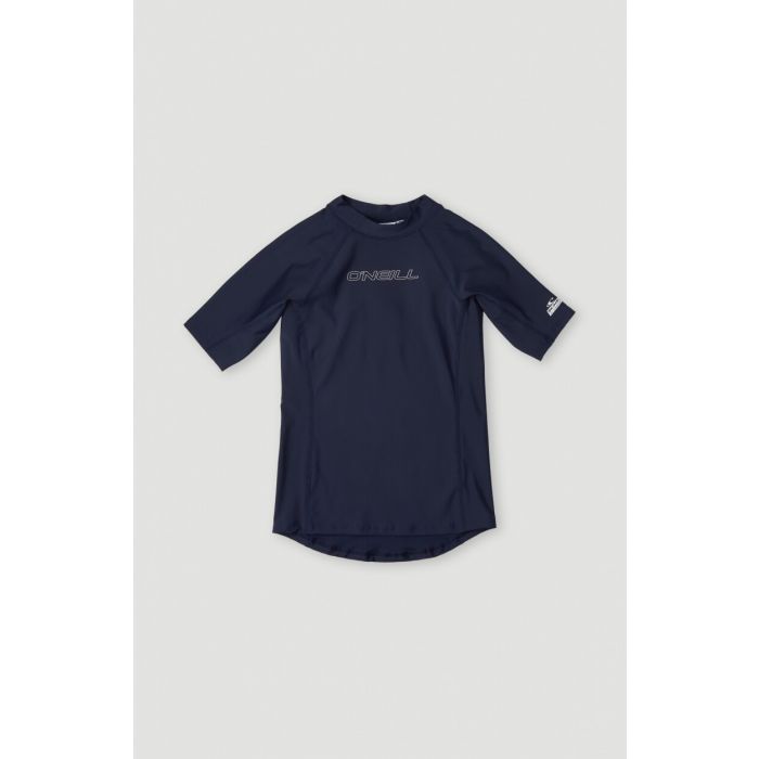 O'Neill - UV Swim shirt for girls with short sleeves - UPF50+ - Skins - Peacoat
