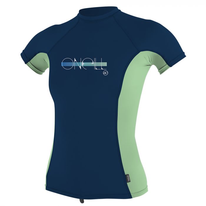 O'Neill - Girls' UV T-shirt - performance fit - freshmint / abyss