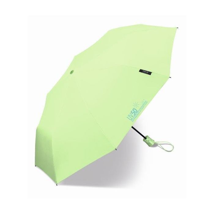 Happy Rain - Mini umbrella with UV protection - Automatic - Green