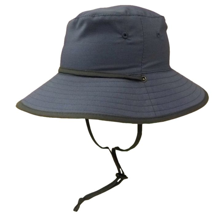 Rigon - UV sun hat for boys - Petrol blue / grey