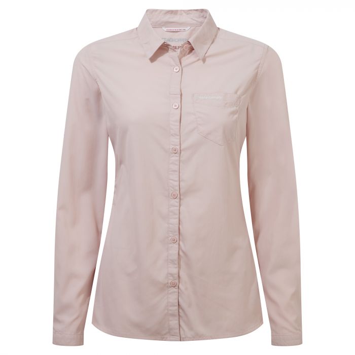 Craghoppers - UV blouse for women - Long sleeve - Bardo - Pink clay