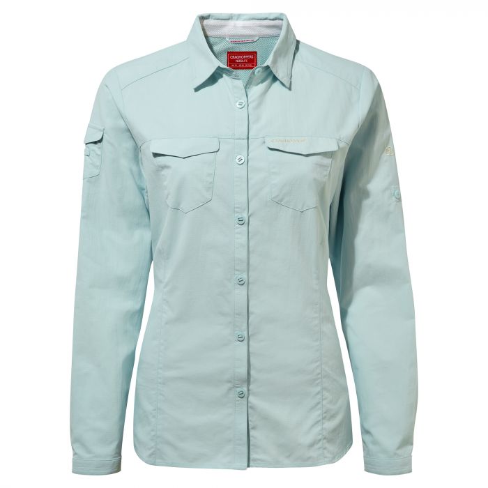 Craghoppers - UV blouse for women - Long sleeve - Adventure - Poolside green