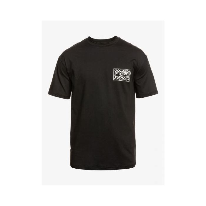 Quiksilver - UV Surf T-shirt for men - Mix Session Short sleeve - UPF50 - Black