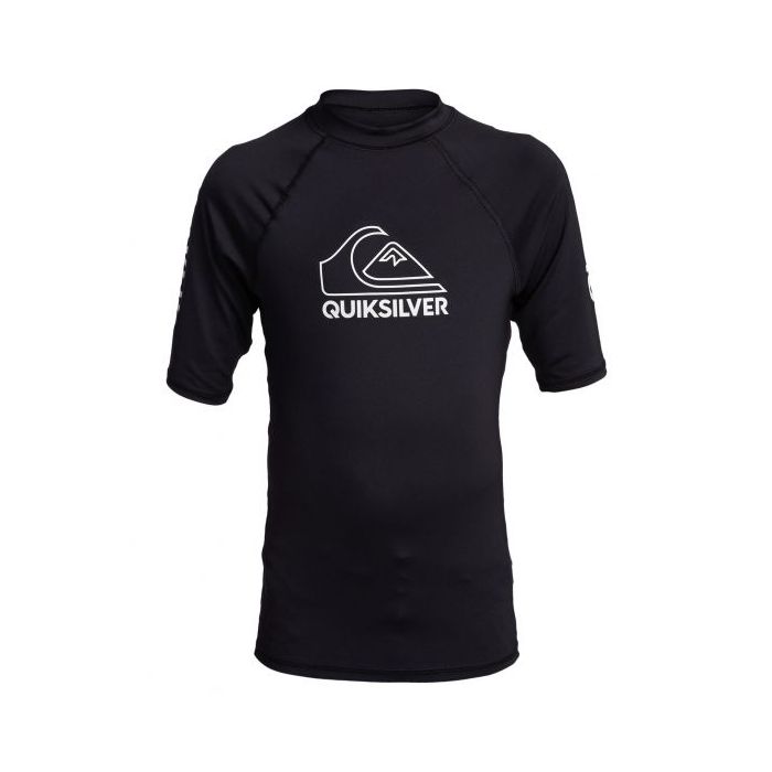 Quiksilver - UV Swim shirt for teen boys - On Tour - Black