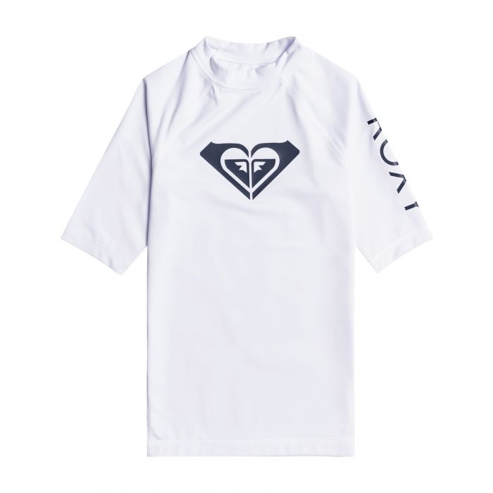 Roxy - UV Rashguard for girls - Whole Hearted - Short sleeve - Bright White