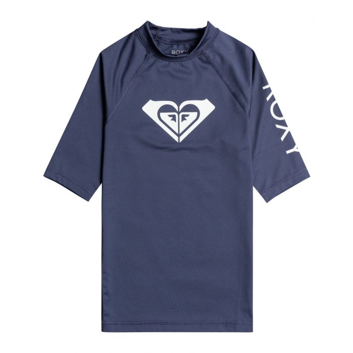 Roxy - UV Rashguard for girls - Whole Hearted - Short sleeve - Mood Indigo