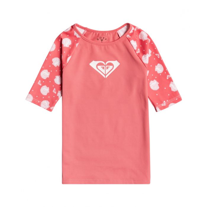 Roxy - UV Swim shirt for little girls - Shella - Desert Rose