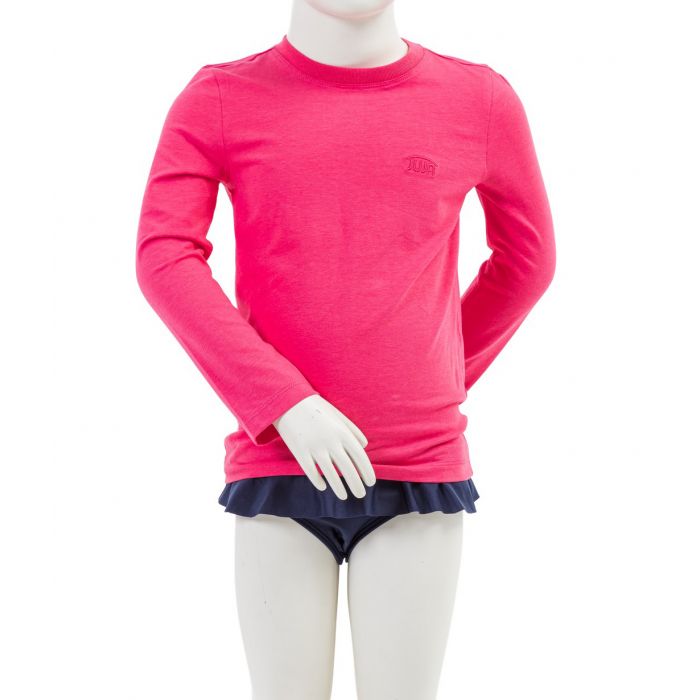 JUJA - UV Shirt for children - Long sleeve - Bali - UPF50+ - Hibiscus