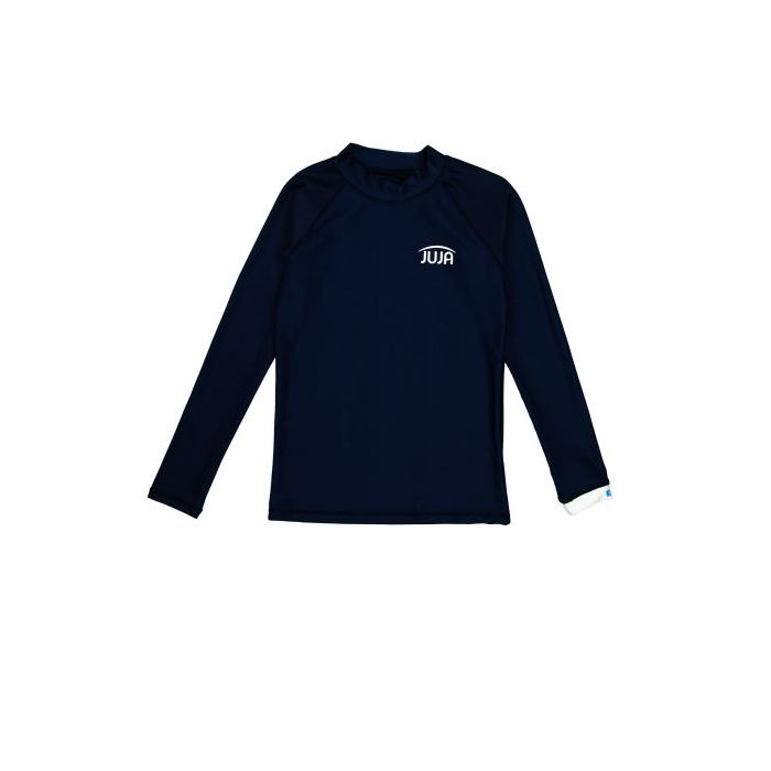 JUJA - UV Swim shirt with long sleeves for children - UPF50+ - Solid - Navy blue