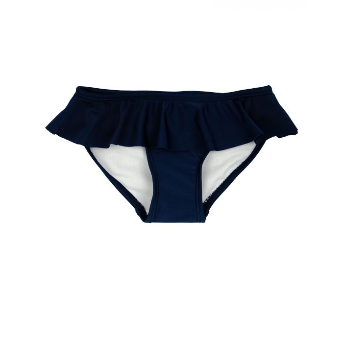JUJA - UV Bikini bottom with frills - UPF50+ - Solid - Navy blue