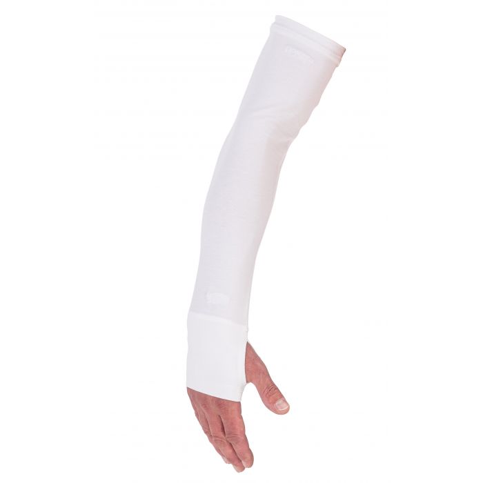 JUJA - UV Sleeves for men - Dexter - UPF50+ - White