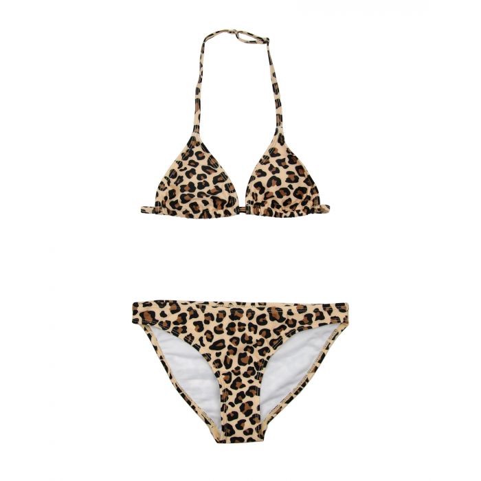 JUJA - UV Bikini for girls - Wild Leopard print - Brown