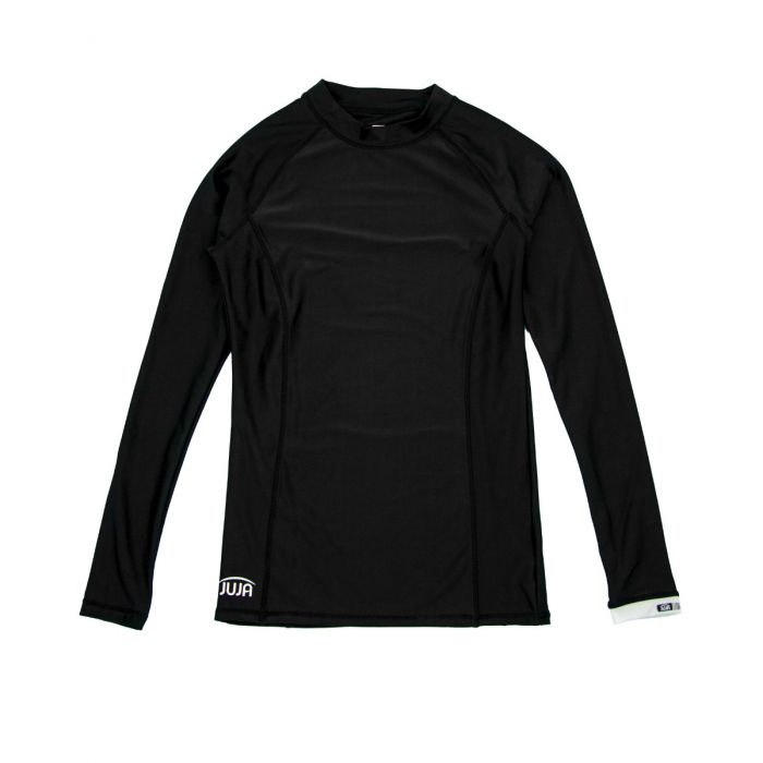 JUJA - UV Swim shirt with long sleeves for women - UPF50+ - Solid - Black