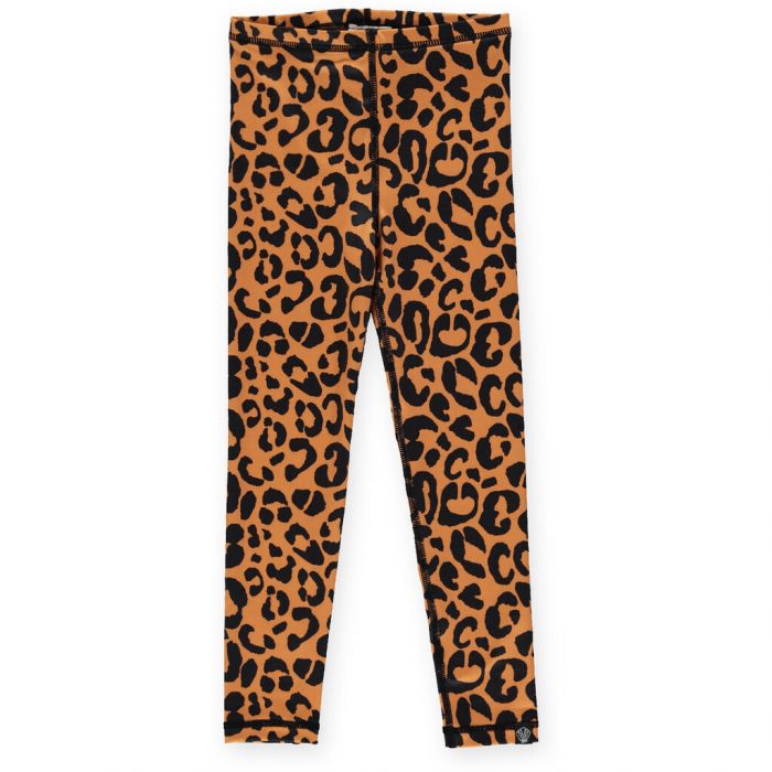 Beach & Bandits - UV Swim legging for girls - UPF50+ - Coco Leopard - Brown