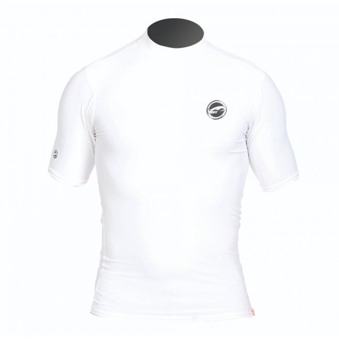 Prolimit - Swim shirt for men with short sleeves - White