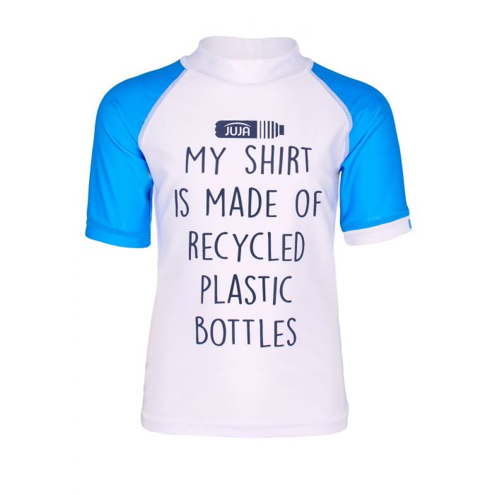JUJA -  UV Swim shirt for kids - short sleeves - Made of - White