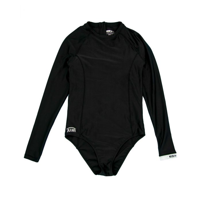 JUJA - UV Swimsuit with long sleeves for women - UPF50+ - Solid - Black
