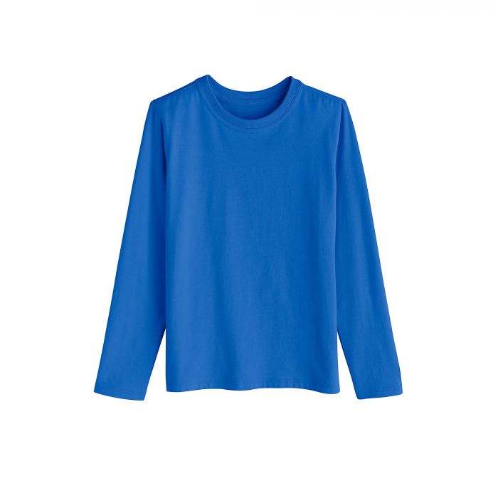 Coolibar - UV shirt for children longsleeve - Brilliant blue