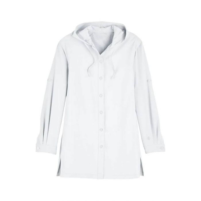 Coolibar - UV Beach Vest for women - Iztapa - Solid - White 